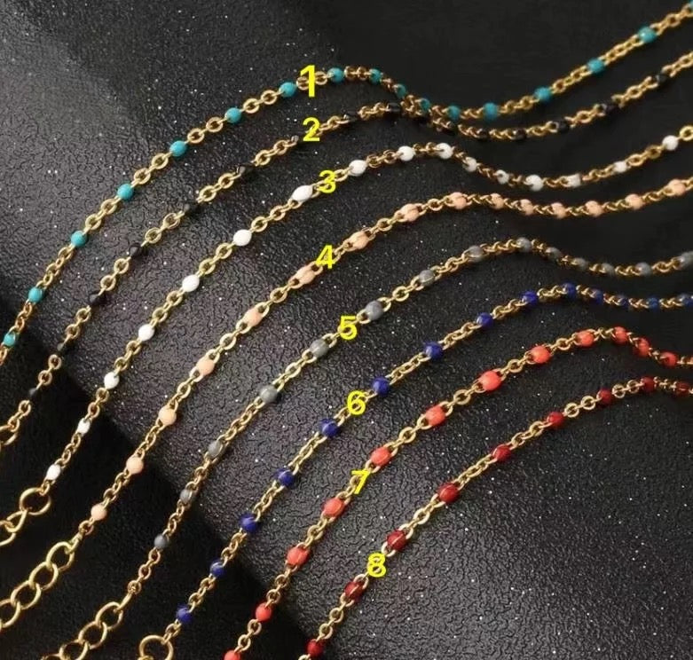 Minimal Beaded Bracelet